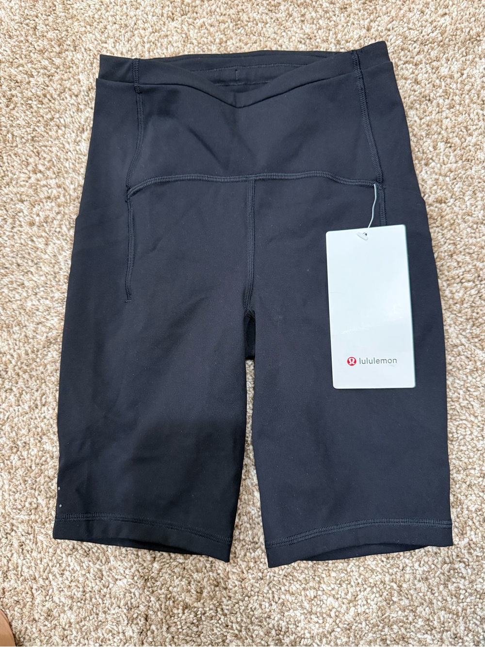 lululemon athletica Black Bike Shorts